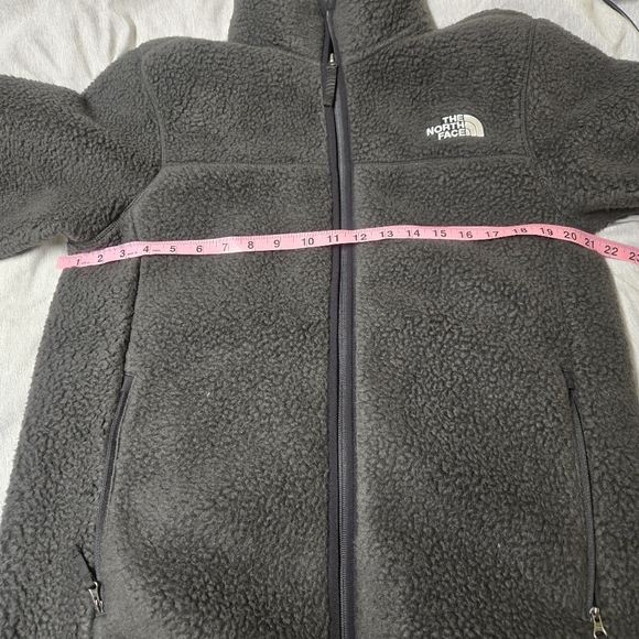 The North Face Black Peak Sherpa Fleece Zip Up Jacket Mens Size M - Picture 6 of 7